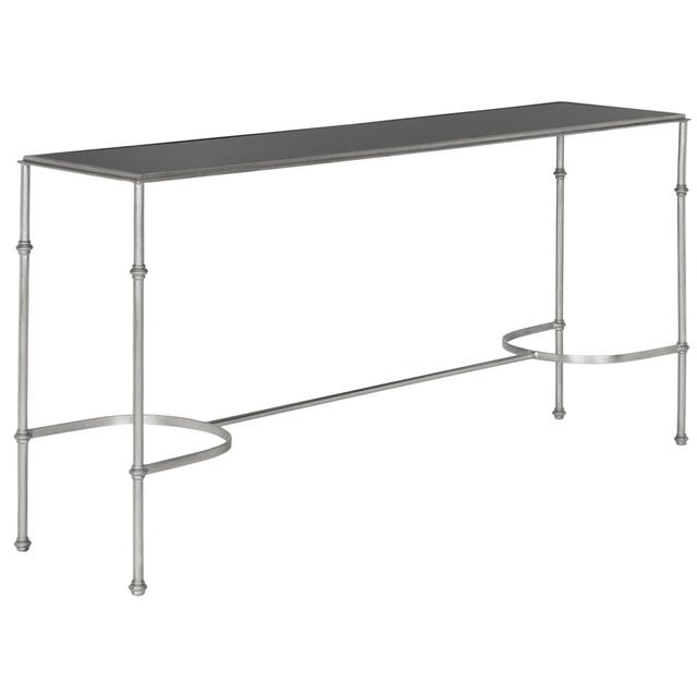 Tillie 160Cm Console Table Canora Grey Colour: Silver on Productcaster.