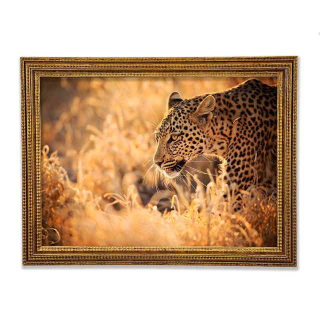 Leopard Wonder - Print Ebern Designs Size: 42cm H x 59.7cm W x 3cm D on Productcaster.