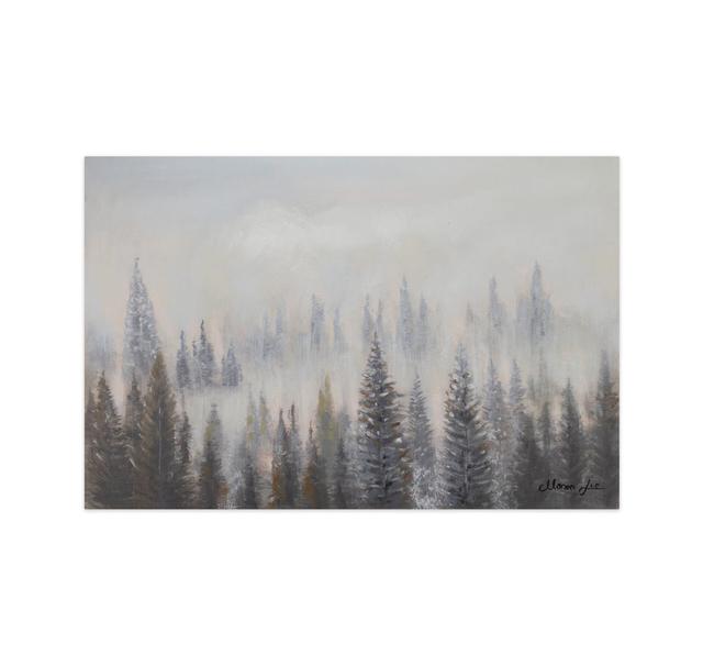 Hand -painted Magic of the Forest Acrylic Painting Alpen Home on Productcaster.