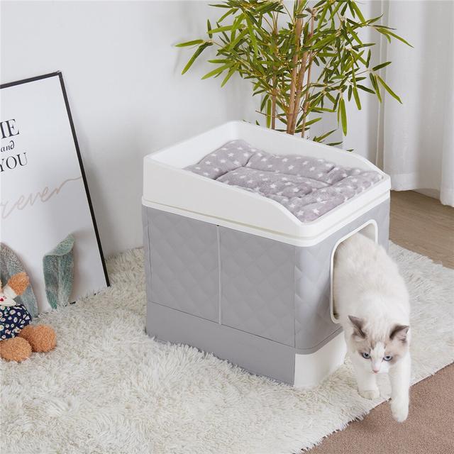 Montville Plastic Litter Box Enclosure Archie & Oscar on Productcaster.