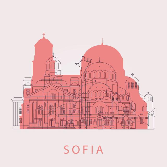 Sofia Landmarks Outline Rosalind Wheeler Size: 91cm H x 91cm W x 3.8cm D on Productcaster.