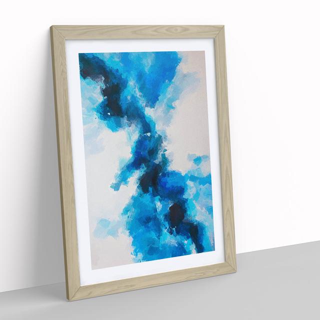 Only Memories Abstract - Picture Frame Painting Metro Lane Size: 46cm H x 34cm W x 2cm D, Frame Colour: Oak on Productcaster.