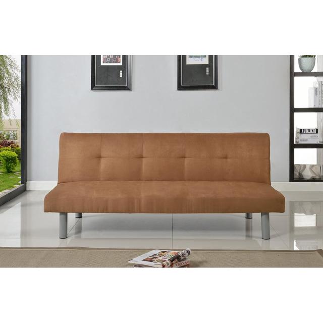 Schlafsofa Navarette Hashtag Home Polsterfarbe: Zimt on Productcaster.