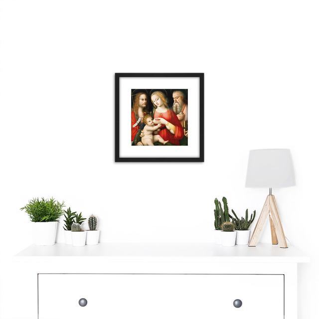 Madonna Child John Baptist by Piccinelli Brescianino - Single Picture Frame Painting Astoria Grand on Productcaster.