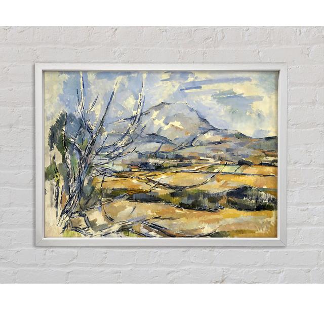 Cezanne Montagne Sainte-Victoire Framed Print Bright Star Size: 84.1cm H x 118.9cm W on Productcaster.