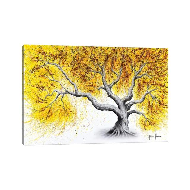 Sunshine Tree by Ashvin Harrison - Photograph Print on Canvas 17 Stories Format: Wrapped Canvas, Size: 66.04cm H x 101.6cm W x 1.91cm D on Productcaster.