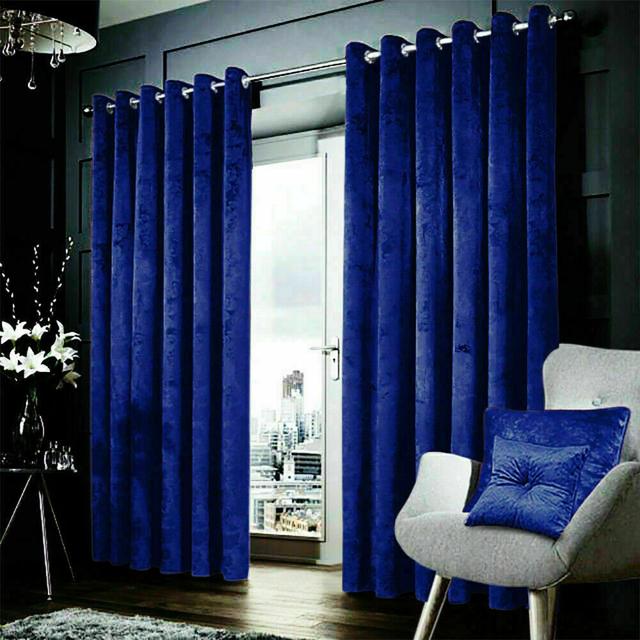 Anali Santiago Velvet Eyelet Blackout Curtains Canora Grey Panel Size: 167.64 x 228.6 cm, Colour: White on Productcaster.