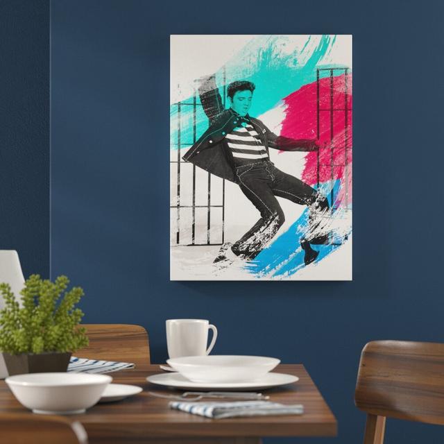 'Elvis Presley Jailhouse Rock' Graphic Art Print East Urban Home Size: 42cm H x 29.7cm W on Productcaster.