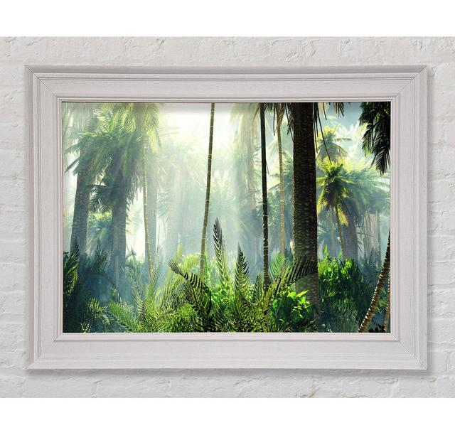 Green Ancient Forest Framed Print Union Rustic Size: 59.7cm H x 84.1cm W on Productcaster.