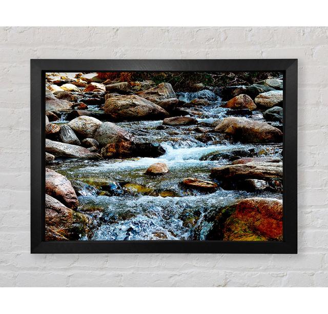 The Streams Flow - Single Picture Frame Art Prints Bright Star Size: 84.1cm H x 118.9cm W x 3.4cm D on Productcaster.