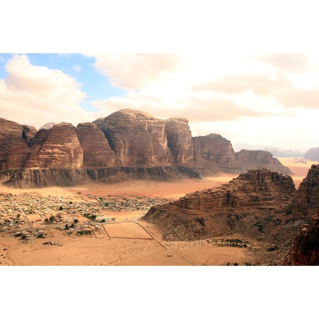 Fitchet Wadi Rum Desert, Jordan - Wrapped Canvas Photograph Alpen Home Size: 81cm H x 122cm W 3.8cm D on Productcaster.