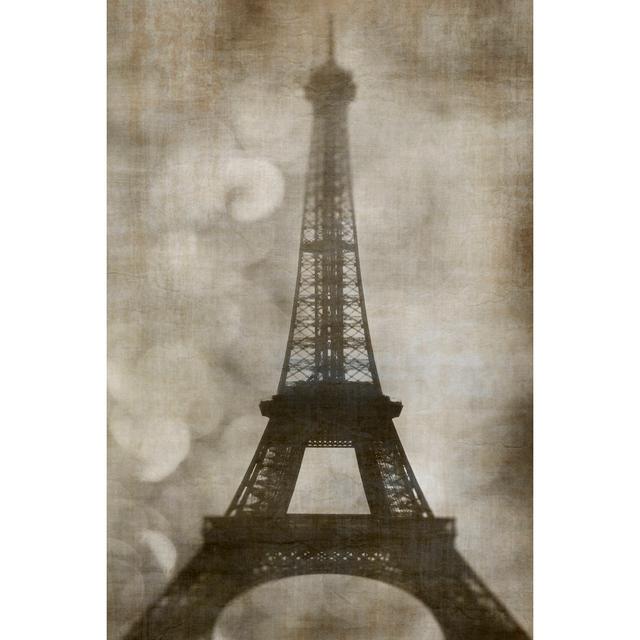 Vintage Eiffel I - Wrapped Canvas Art Prints Williston Forge Size: 122cm H x 81cm W x 3.8cm D on Productcaster.