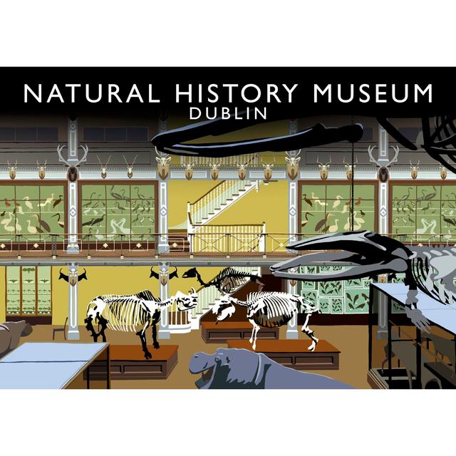 'National History Museum Dublin' Graphic Art East Urban Home Format: No Frame, Size: 40 cm H x 50 cm W x 1 cm D on Productcaster.