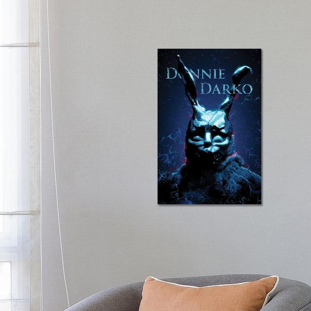 Donnie Darko - Wrapped Canvas Graphic Art iCanvas Size: 66.04cm H x 45.72cm W x 1.91cm D on Productcaster.