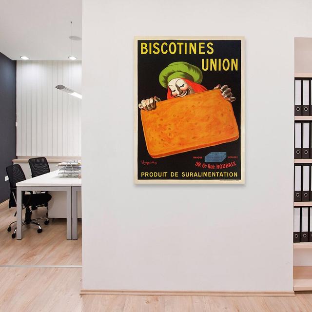 Leinwandbild Biscotines Union von Leonetto Cappiello Maturi Größe: 70 cm H x 50 cm B x 4 cm T on Productcaster.