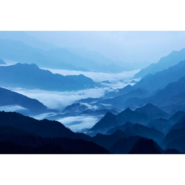 Misty Mountains XIII by James McLoughlin - Wrapped Canvas Painting Alpen Home Size: 81cm H x 122cm W on Productcaster.