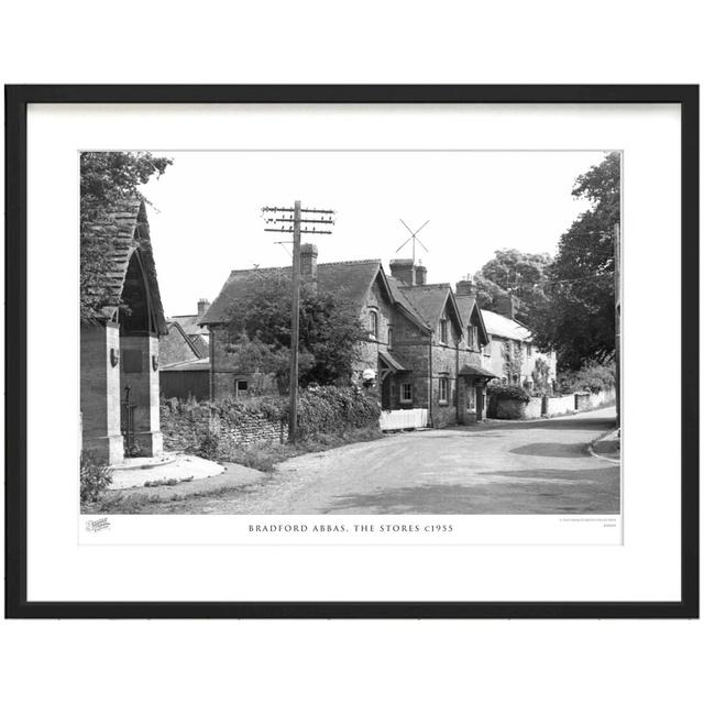 'Bradford Abbas, the Stores C1955' by Francis Frith - Picture Frame Photograph Print on Paper The Francis Frith Collection Size: 45cm H x 60cm W x 2.3 on Productcaster.