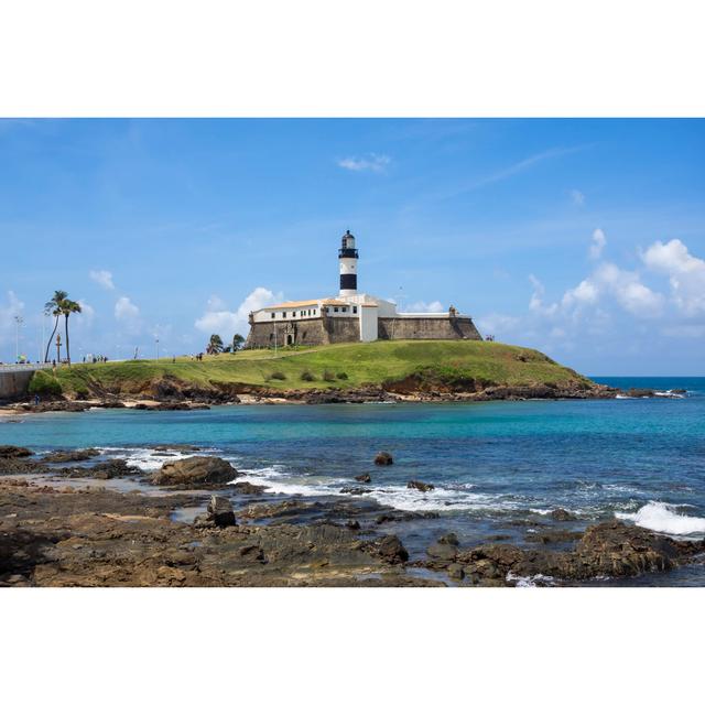 Farol Da Barra In Salvador by R.M. Nunes - Wrapped Canvas Print Breakwater Bay Size: 20cm H x 30cm W on Productcaster.