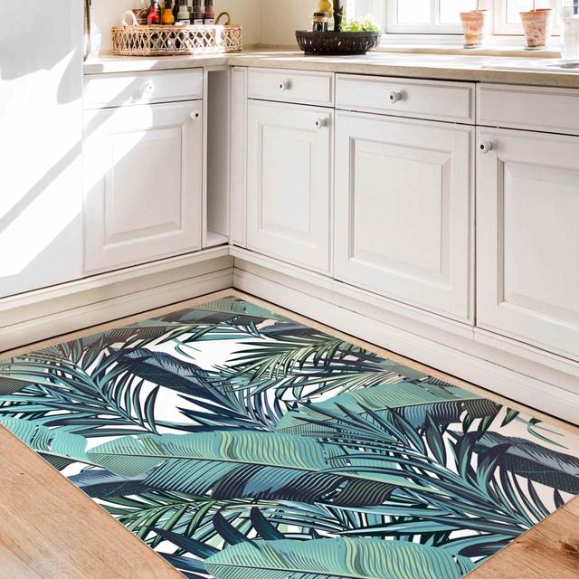 Rectangular Hervie Floral Machine Woven Area Rug East Urban Home Rug Size: Rectangular 90 x 120cm on Productcaster.