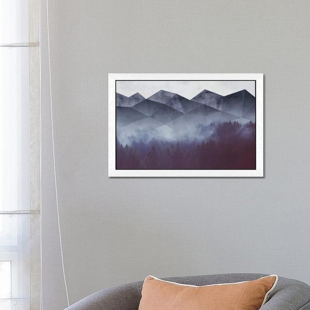 'Winter Glory' by Emanuela Carratoni - Floater Frame Graphic Art Print on Canvas Union Rustic Size: 45.72cm H x 66.04cm W x 3.81cm D, Frame Option: Wh on Productcaster.