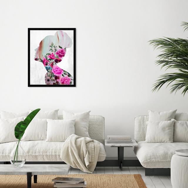 Flower Built - Single Picture Frame Print Oliver Gal Size: 76.2cm H x 60.96cm W, Format: Black Framed on Productcaster.