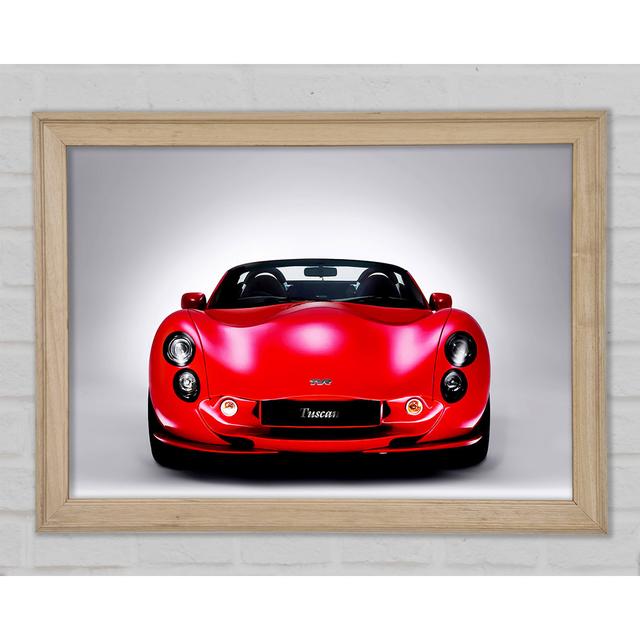 TVR Tuscan - Single Picture Frame Art Prints Brayden Studio Size: 84.1cm H x 118.9cm W x 1.5cm D on Productcaster.