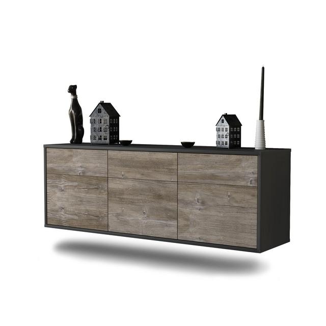 Lovetto TV Stand Ebern Designs Colour: Light Brown on Productcaster.