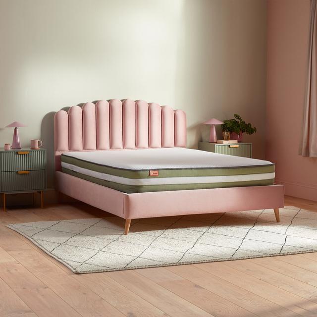 Just Breathe Eco Comfort Hybrid Mattress by Silentnight Silentnight Size: Double - (135 x 190 cm) on Productcaster.