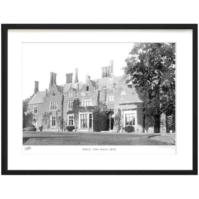 'Holt, the Hall 1896' by Francis Frith - Picture Frame Photograph Print on Paper The Francis Frith Collection Size: 28cm H x 36cm W x 2.3cm D on Productcaster.