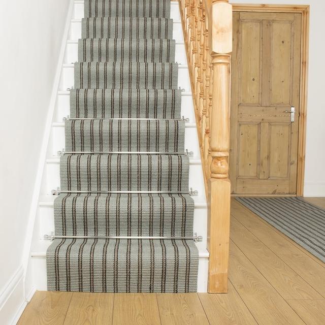 Alpert Flatweave Blue Stair Runner Rosalind Wheeler Rug Size: Runner 69cm x 480cm on Productcaster.