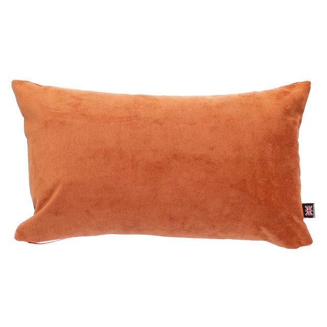 Minerville Rectangular Throw Cushion Ebern Designs Colour: Orange on Productcaster.