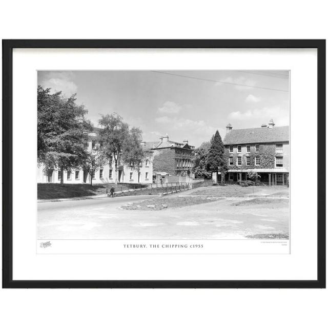 'Tetbury, the Chipping C1955' by Francis Frith - Picture Frame Photograph Print on Paper The Francis Frith Collection Size: 60cm H x 80cm W x 2.3cm D on Productcaster.