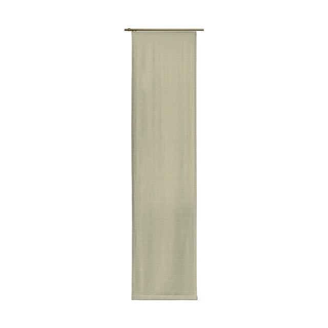 Branton Track Insert Room Darkening Sliding Panel Brayden Studio Size: 225cm H x 60cm W, Curtain Colour: Light green on Productcaster.