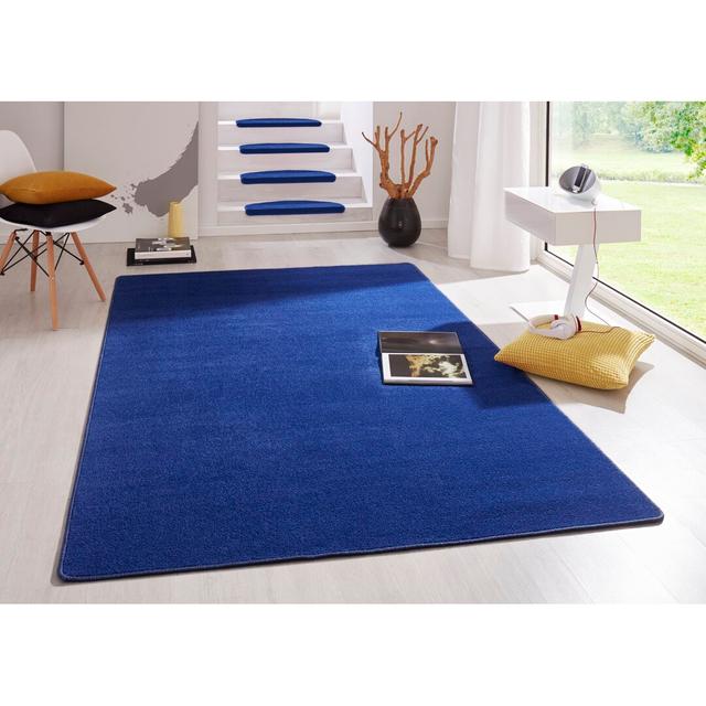 Fancy Tufted Blue Rug Hanse Home Rug Size: Rectangle 160 x 240cm on Productcaster.