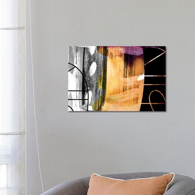 Graphite by Delores Naskrent - Wrapped Canvas Gallery-Wrapped Canvas Giclée Metro Lane Size: 45.72cm H x 66.04cm W x 1.905cm D on Productcaster.