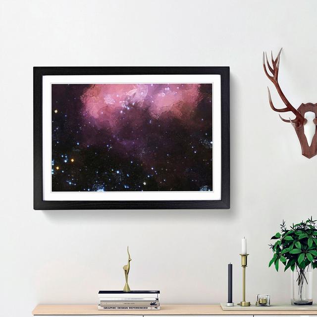 Out of Space Vol.28 in Abstract - Picture Frame Graphic Art Print East Urban Home Size: 27cm H x 36cm W x 2cm D, Frame Option: Black Framed on Productcaster.