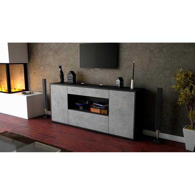 Flounder Sideboard Latitude Run Colour (Body/Front): Black/Concrete on Productcaster.