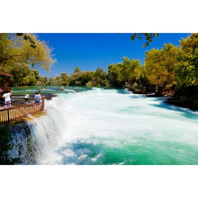 Waterfall Manavgat by TPopova - Wrapped Canvas Print 17 Stories Size: 20cm H x 30cm W on Productcaster.