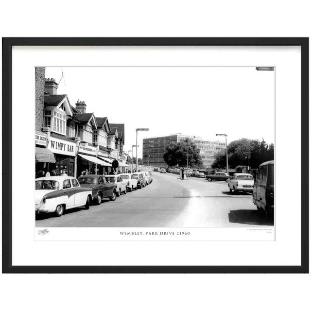 'Wembley, Park Drive C1960' by Francis Frith - Picture Frame Photograph Print on Paper The Francis Frith Collection Size: 40cm H x 50cm W x 2.3cm D on Productcaster.