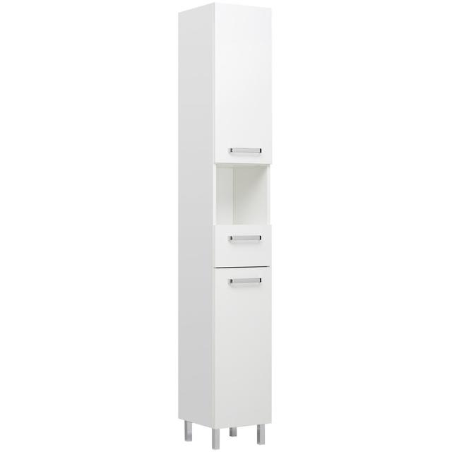 30 x 196 cm Badschrank Quickset Quickset Finish: White on Productcaster.