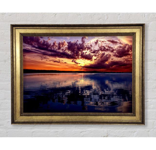 Amazing Dusk - Single Picture Frame Art Prints Bright Star Size: 59.7cm H x 84.1cm W x 8cm D on Productcaster.