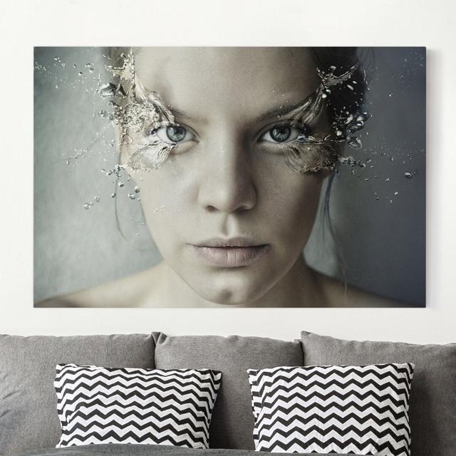 Emotional Woman Print on Canvas 17 Stories Size: 40cm H x 60cm W on Productcaster.