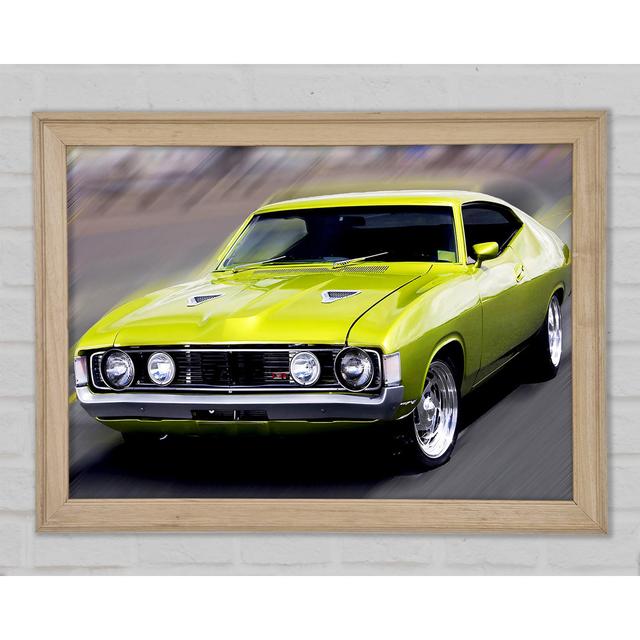 Falcon XA Coupe - Single Picture Frame Art Prints Ebern Designs Size: 21cm H x 29.7cm W x 1.5cm D on Productcaster.