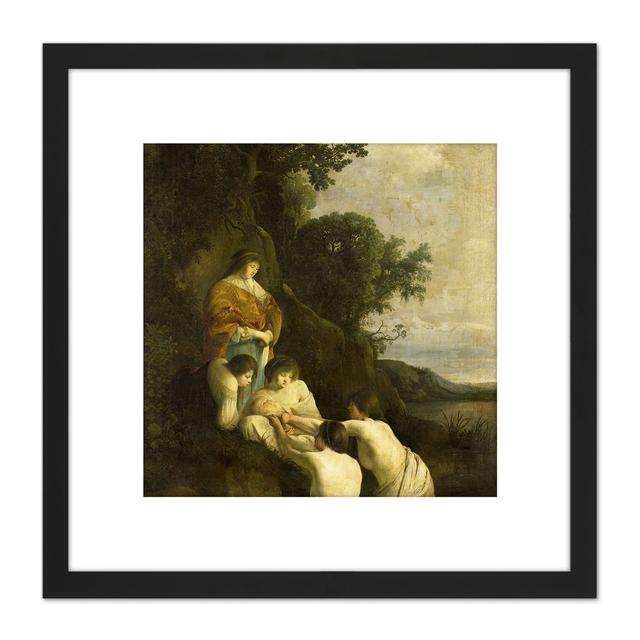 Bor Pharaoh's Daughter Discovers Moses - Single Picture Frame Painting Marlow Home Co. on Productcaster.