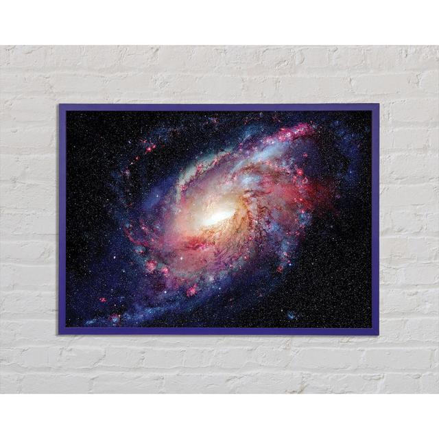 Stunning Star Swirl - Single Picture Frame Art Prints Ivy Bronx Size: 21cm H x 29.7cm W x 2cm D on Productcaster.