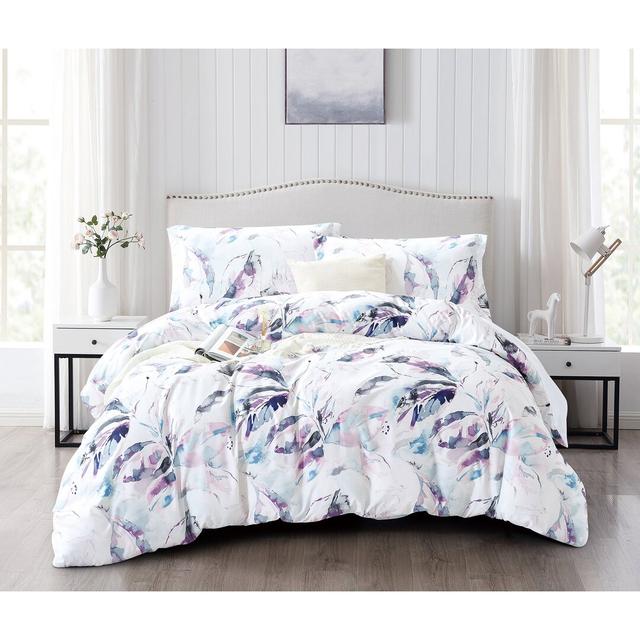 Ardara Duvet Cover Set Rosalind Wheeler Size: Single Duvet Cover + 1 Pillowcase (50 x 70) on Productcaster.