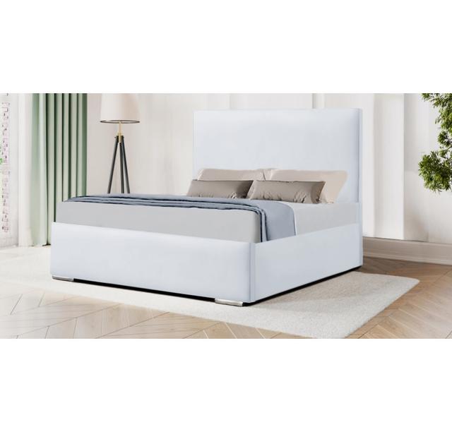 Abdulwahab Bed Fairmont Park Colour: White, Size: Small Double (4') on Productcaster.