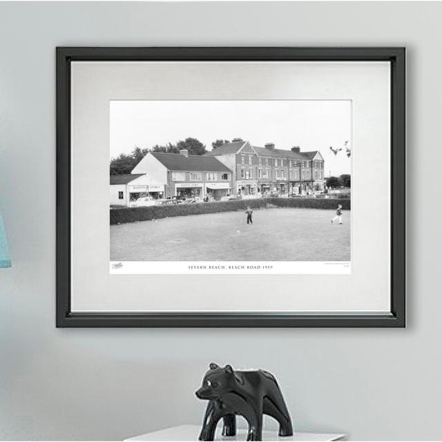 Severn Beach, Beach Road 1959 - Single Picture Frame Print The Francis Frith Collection Size: 45cm H X 60cm W x 2cm D on Productcaster.