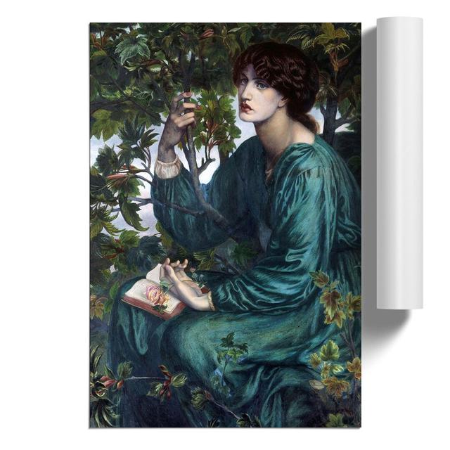 The Day Dream by Dante Gabriel Rossetti - Unframed Painting East Urban Home Size: 30cm H x 21cm W x 0.1cm D on Productcaster.