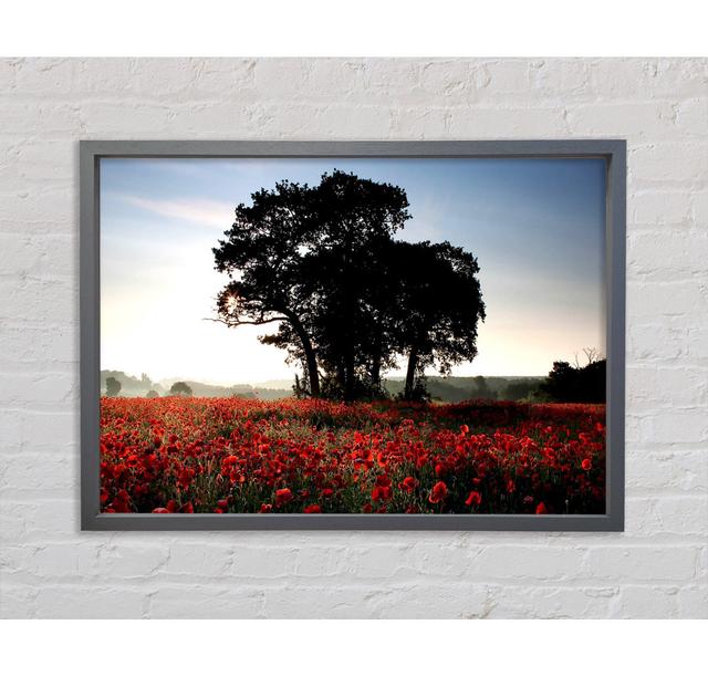 Single Picture Frame Art Prints Ebern Designs Format: Dark Grey Framed Canvas, Size: 84.1cm H x 118.9cm W x 3.3cm D on Productcaster.